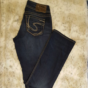 Womens Silver Jens Suki Slim Boot Size 26 x 31 New